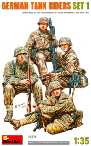 Model MiniArt 35376 German Tank Riders Set 1