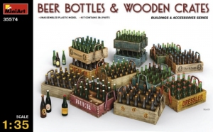 Model MiniArt 35574 Beer bottles & wooden crates