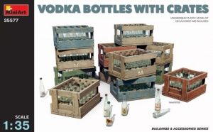 Model MiniArt 35577 Vodka Bottles with crates
