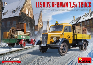 Model MiniArt 38051 Niemiecka ciężarówka L1500S