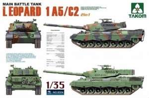 Tank Leopard 1 A5-C2 - Takom 2004
