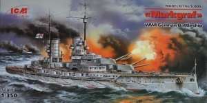 Model WWI German Battleship Markgraf ICM S005