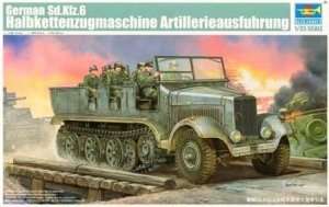 German Sd.Kfz. 6 Halbkettenzugmaschine Artillerie Ausfuhrung