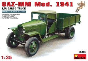 Model MiniArt 35130 Soviet GAZ-MM Mod.1941 1.5t Cargo-Truck