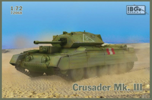 Model czołgu pościgowego Crusader Mk. III IBG 72068