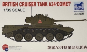 Model Bronco CB35010SP British Cruiser Tank A34 Comet SE