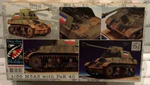 M3A3 with PaK 40 model Ding-Hao Hobby DH96001