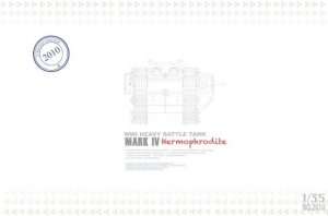 WWI tank model Mark IV takom 2010