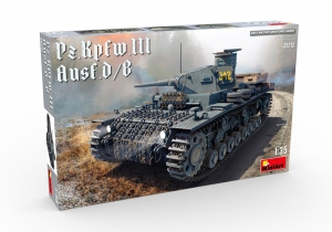 Model MiniArt 35213 tank PzKpfw III Ausf.D/B