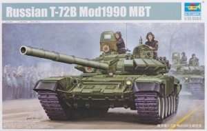 Russian tank T-72B Mod1990 Trumpeter 05564