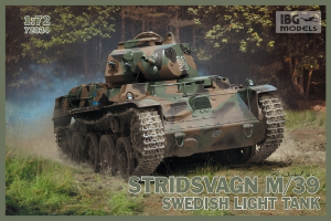 Model lekkiego czołgu Stridvagn M/39 IBG 72034