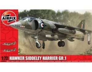 Hawker Siddeley Harrier GR1 scale 1:72