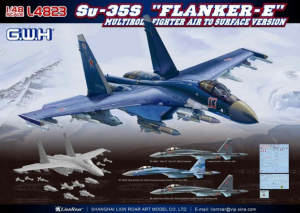 Lion Roar L4823 Su-35S Flanker-E Multirole Fighter Air to Surface Version