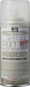 Mr.Hobby B-522 Super Clear UV Cut Gloss Spray 170ml