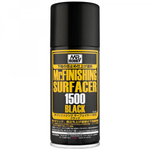 Mr.Hobby B526 Mr.Finishing Surfacer 1500 Black Spray 170ml
