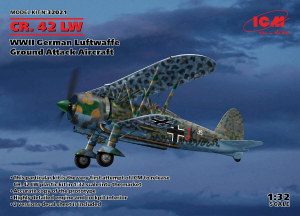Myśliwiec Fiat CR.42 w skali 1/32 ICM 32021 