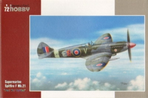 Myśliwiec Spitfire F Mk.21 Post WWII Service Special Hobby 72249