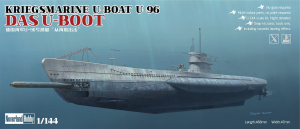 Neverland Hobby 8001 Kriegsmarine U-Boot U-96 1/144