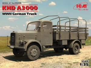 KHD A3000 WWII German Truck ICM 35454 in 1-35 