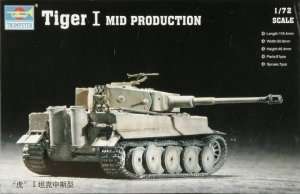 Trumpeter 07243 - Tiger I E in scale 1-72