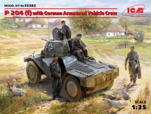 Model P 204 (f) with German Armoured Vehicle Crew ICM 35382