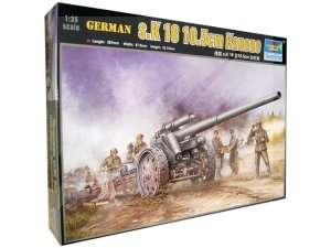 Niemieckie działo s.K18 105mm Trumpeter 02305