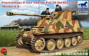 Panzerjaeger II fuer 7.62 cm PaK 36 (Sd.Kfz. 132) Marder II D 1:35