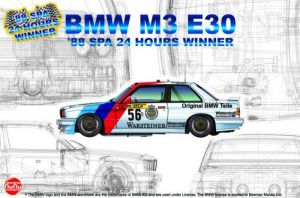 BMW M3 E30 model NuNu PN24017 in 1-24