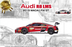 Audi R8 LMS model NuNu PN24024 in 1-24