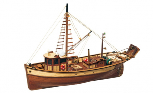 Palamon Fishing Boat wooden model OcCre 12000 in 1-45