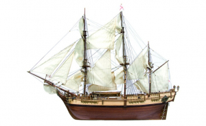 HMS Bounty wooden ship model OcCre 14006 in 1-45