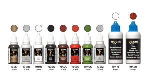 OcCre 90561 Zestaw farb i bejc do modelu statku Fram 