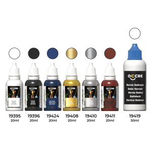 OcCre 90566 Zestaw farb i bejc do modelu jachtu Endeavour 