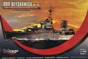 Okręt ORP Błyskawica Wz.65 skala 1-400 nr 400613