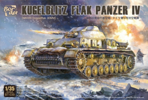 PREORDER Border Model BT-039 Kugelblitz Flak Panzer IV (MK103 Doppelflak 30mm)