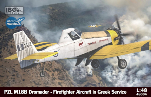PREORDER IBG 48004 PZL M18B Dromader - Firefighter Aircraft in Greek Service 1/48