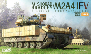 PREORDER Magic Factory 2004 M-Shorad M2A4 Bradley IFV 3in1