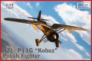 PZL. P.11G Kobuz Polish Fighter model IBG 72523