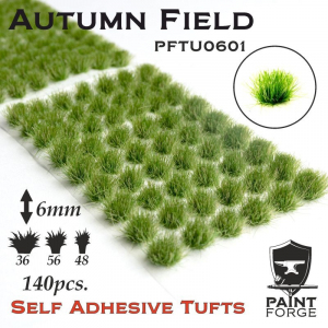 Paint Forge PFTU0601 Autumn Field Grass Tuft 6mm
