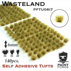 Paint Forge PFTU0617 Wasteland Grass Tuft 6mm