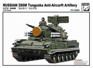 Russian 2S6M Tunguska Anti-Aircarft Artillery in scale 1-35
