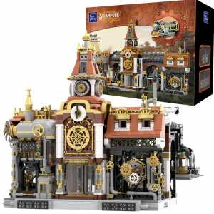 Pantasy 85007 Brick Set Steampunk Railway Station 