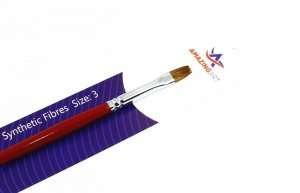 Comb Brush Synthetic Fibres 3 - Amazing Art 13159
