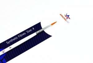 Round HF Brush Synthetic Fibres 4 - Amazing Art 13548