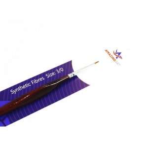 Round Brush Synthetic Fibres - 3/0 - Amazing Art 12664