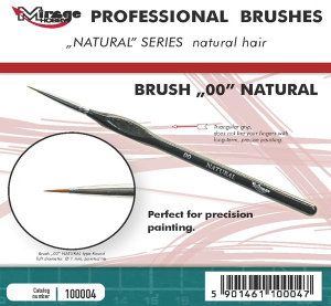 Natural Brush size 00 Mirage 100004