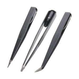 Tweezers with LED lighting - 3 pcs