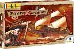 Pirates and Corsaires - Model Kit Heller 52703 in scale 1-200