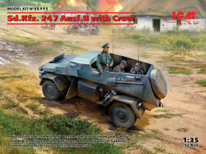 Model ICM 35111 Sd.Kfz. 247 Ausf.B with Crew 