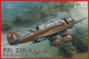 Polish Light Bomber PZL 23B Karaś Late model IBG in 1-72